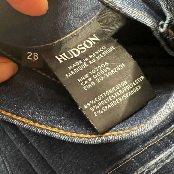 Hudson Natalie Mid Rise Super Skinny Jeans 28 - Picture 14 of 15